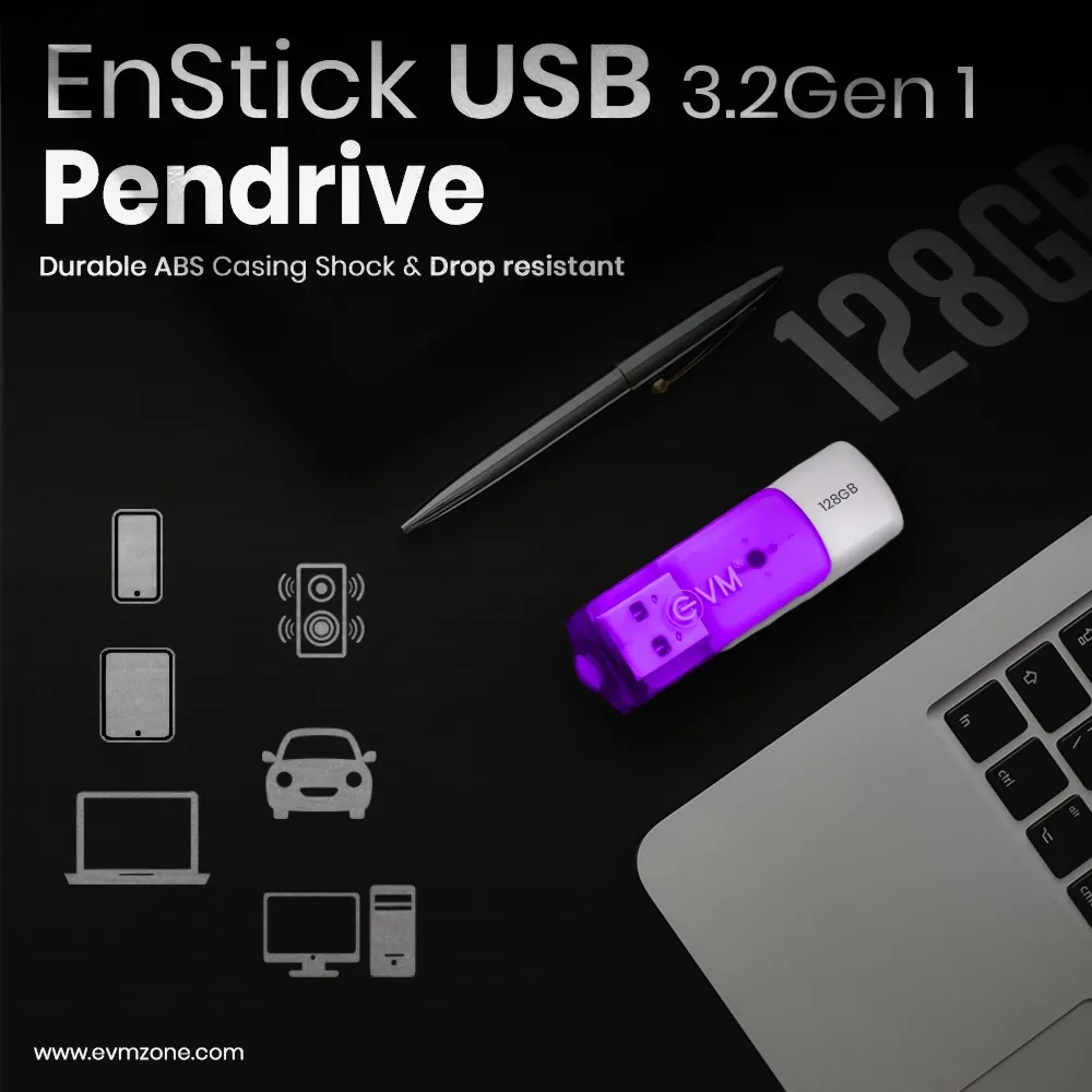 EVM EnStick Pendrive 128GB USB 3.2 view 3